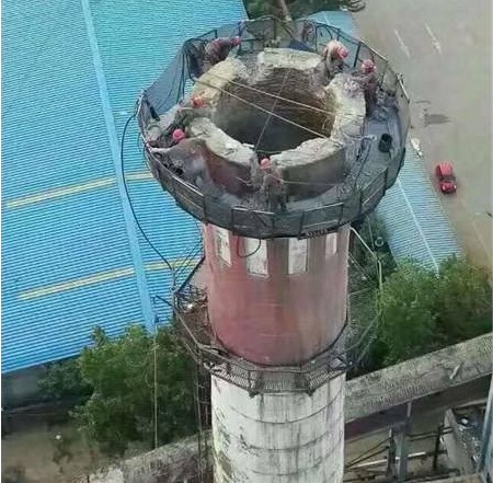 沈陽砼煙囪拆除