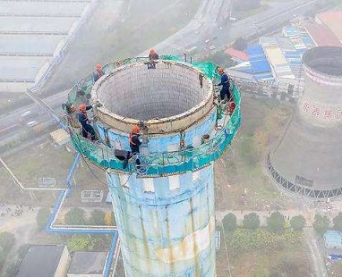 德興煙囪拆除工藝及周邊環(huán)境
