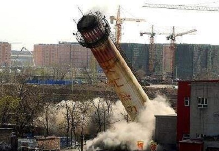 煙囪定向爆破施工技術(shù)辦法