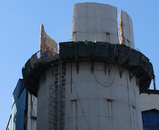 保定煙囪人工拆除施工專業(yè)技術