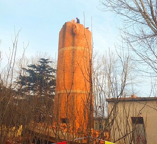 資興拆除煙囪公司拆除專業(yè) 安全價廉