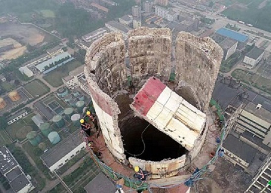 煙囪拆除公司介紹水泥煙囪怎么安全拆除？