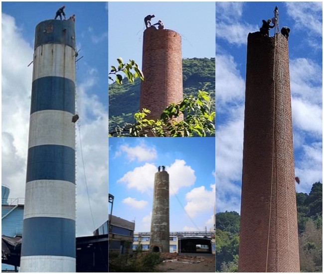 煙囪拆除公司:守護藍天,從煙筒拆除開始