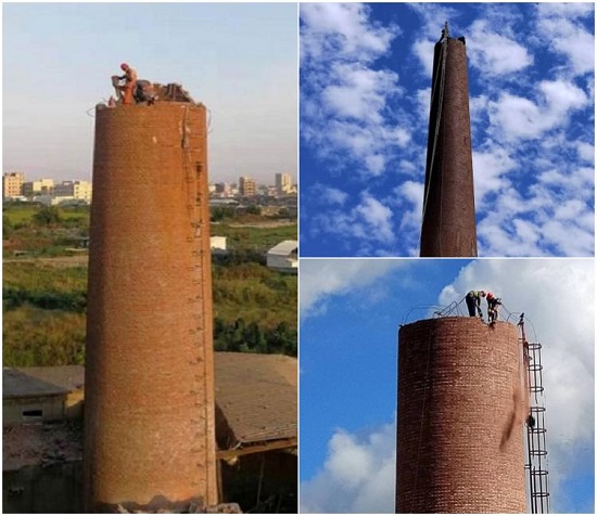 宣城煙囪拆除:專業(yè)解析煙囪拆除的過程與技術