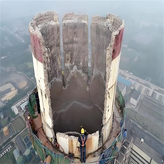 沈陽煙囪拆除全流程：關鍵步驟與專業(yè)操作指南