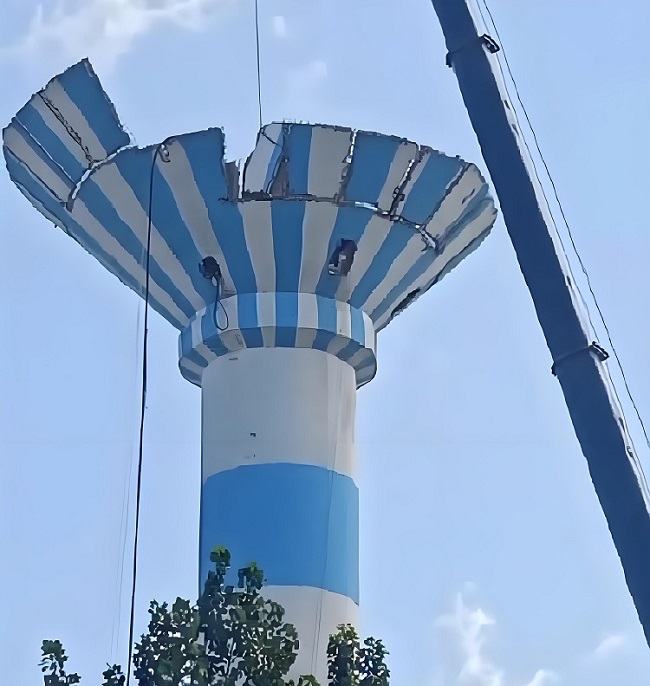 湘西廢棄水塔拆除：專業(yè)的力量，為您的安全保駕護(hù)航